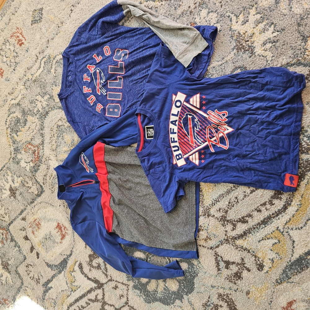 Buffalo BILLS Kids LOT size 8 And 10/12